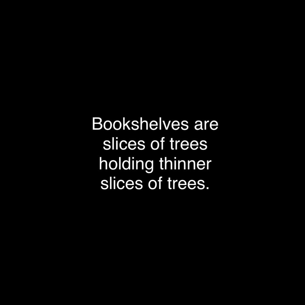 And those thinner slices of trees hold 200 to 1000 thinner sheets of trees.