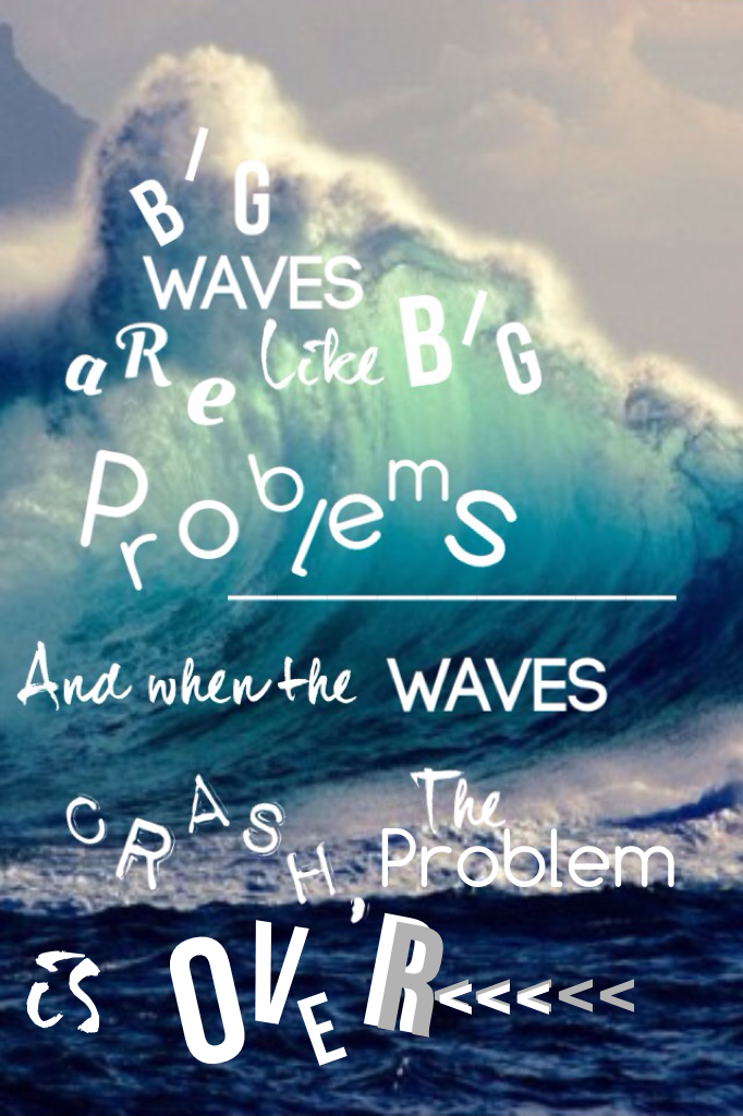 Waves are like problems, and when the problem ends the wave crashes! 🤗 I think I made this quote 🕶😁
|| Love my collages, comment, enter my comps, follow and stay tuned for more! 😉 ||
Bye guys, keep fabulous sugarbabies! 😍 Toodles!