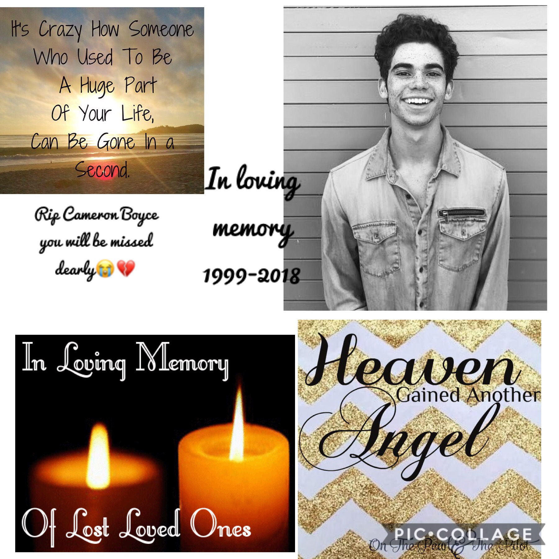 R.I.P CAMERON BOYCE YOU WILL BE MISSED DEARLY😭💔 Prayers going up to his family🙏🏻❤️ Can’t believe your gone but you will never be forgotten❤️❤️