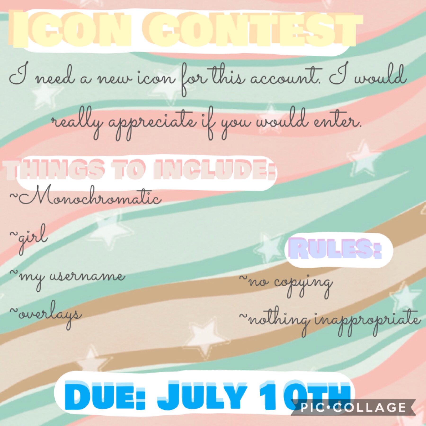 Hey Babes!💗🤗 icon contest