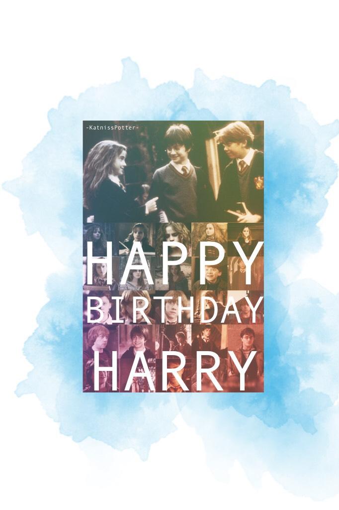 CLICK
HAPPY BIRTHDAY HARRY!!!❤️⚡️👓 You are a great guy! Keep on changing the lives of young people, but none of this could have been done without JK ROWLING, who is a QUEEN and she should be the Queen of England because that would be amazing!!!!! Happy bi