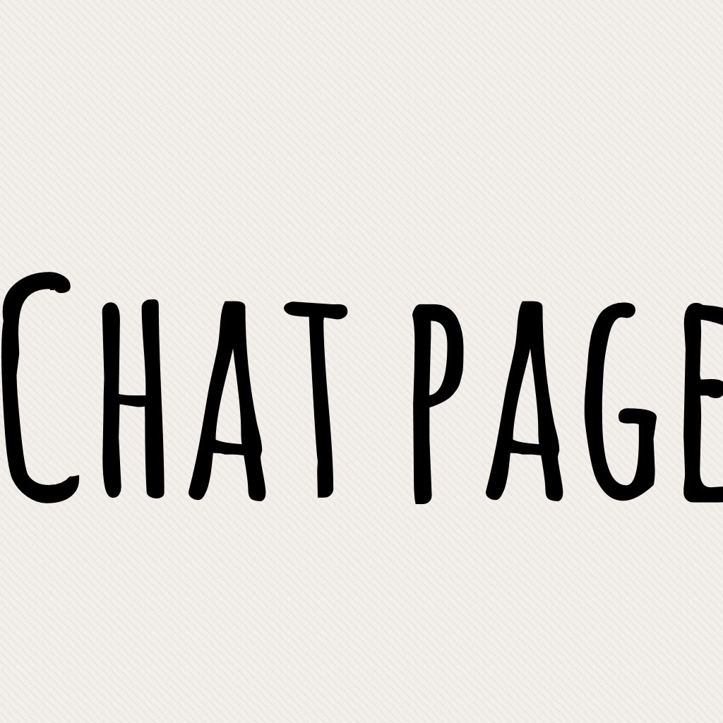 Chat page