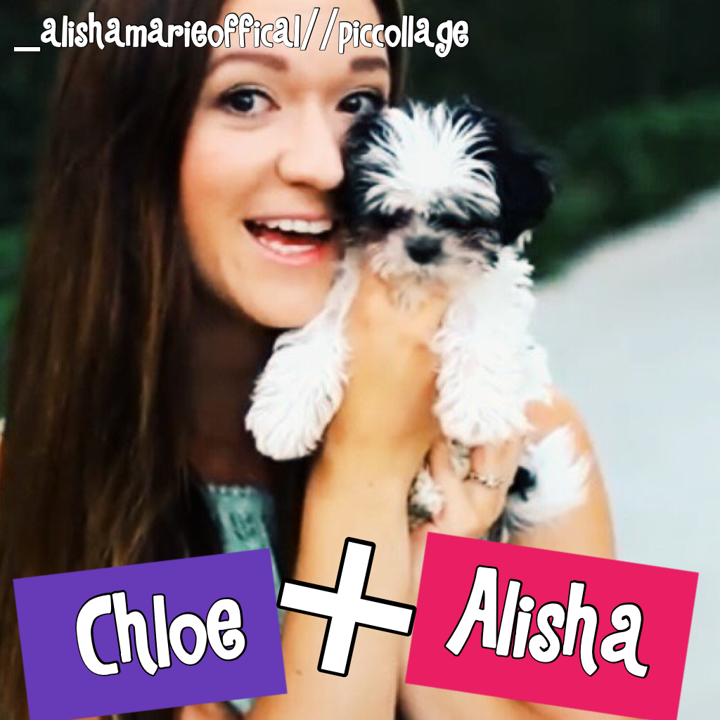 Chloe + Alisha are the perfect match❤️💛💚💜💙