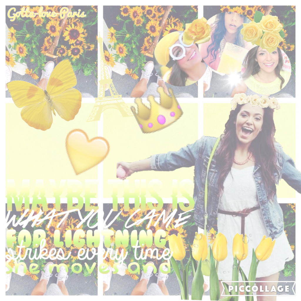 WOW there is a lot of yellow in this!😂this is my new theme! Hope you guys like this🙏🏻💗