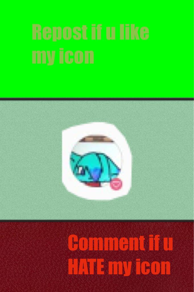Repost if u like my icon