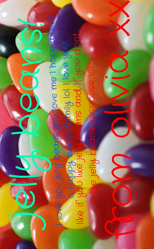 like if you like jelly beans and If you dont
like jelly beans response lol 