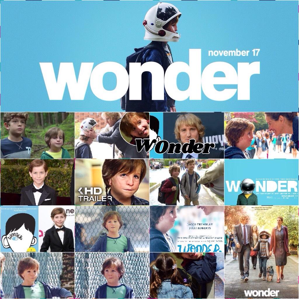 Onder 

I'm seeing the new movie wonder on Friday 
