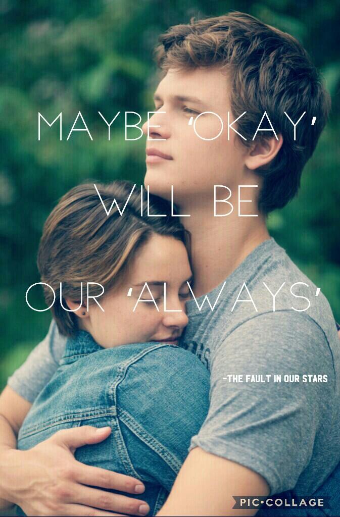 The fault in our stars 💜