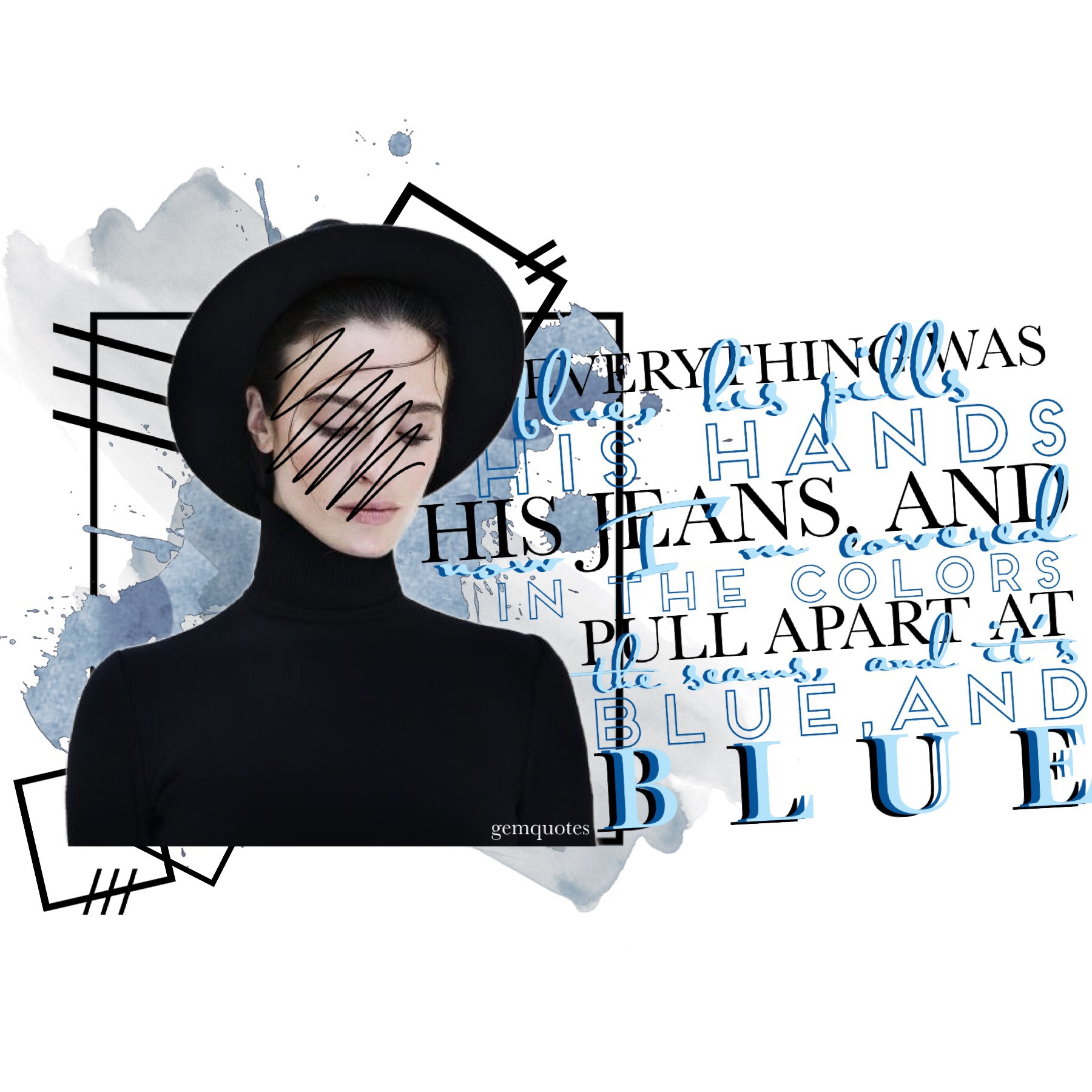 “💙tap💙”
I know it’s not the best I apologize😅 “Colors” by Halsey! How r u all feeling about my more collage-y , abstract type of edits? Lemme know. Currently (finally) reading “Ravensong”! It’s. Amazing. How r u? Hope ur well! If not, sending all my love 