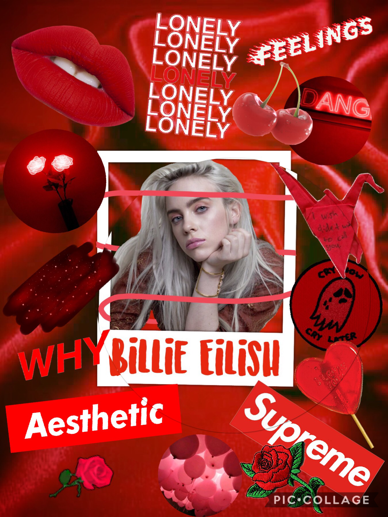 ♦️❤️Tap Here❤️♦️
Billie Eilish Red Aesthetic! If you vote for this collage, comment on here, and if you vote for @Chloeaud27 collage, comment on hers! Thx guys!