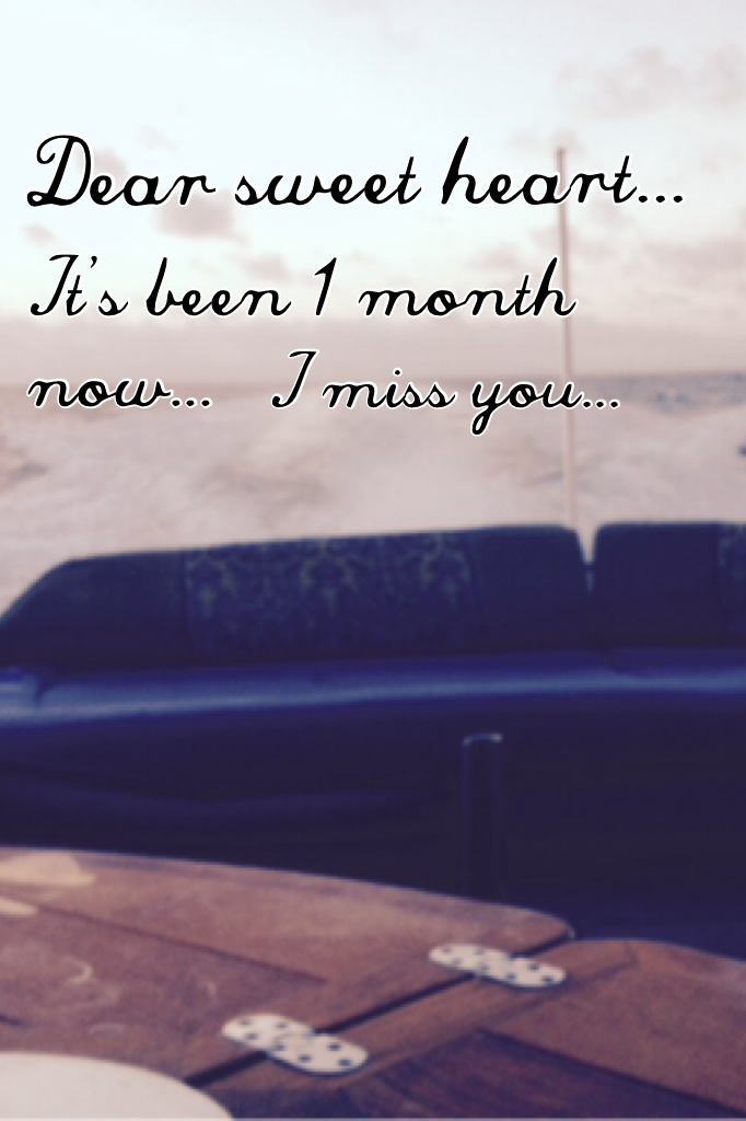 Dear sweet heart...💔