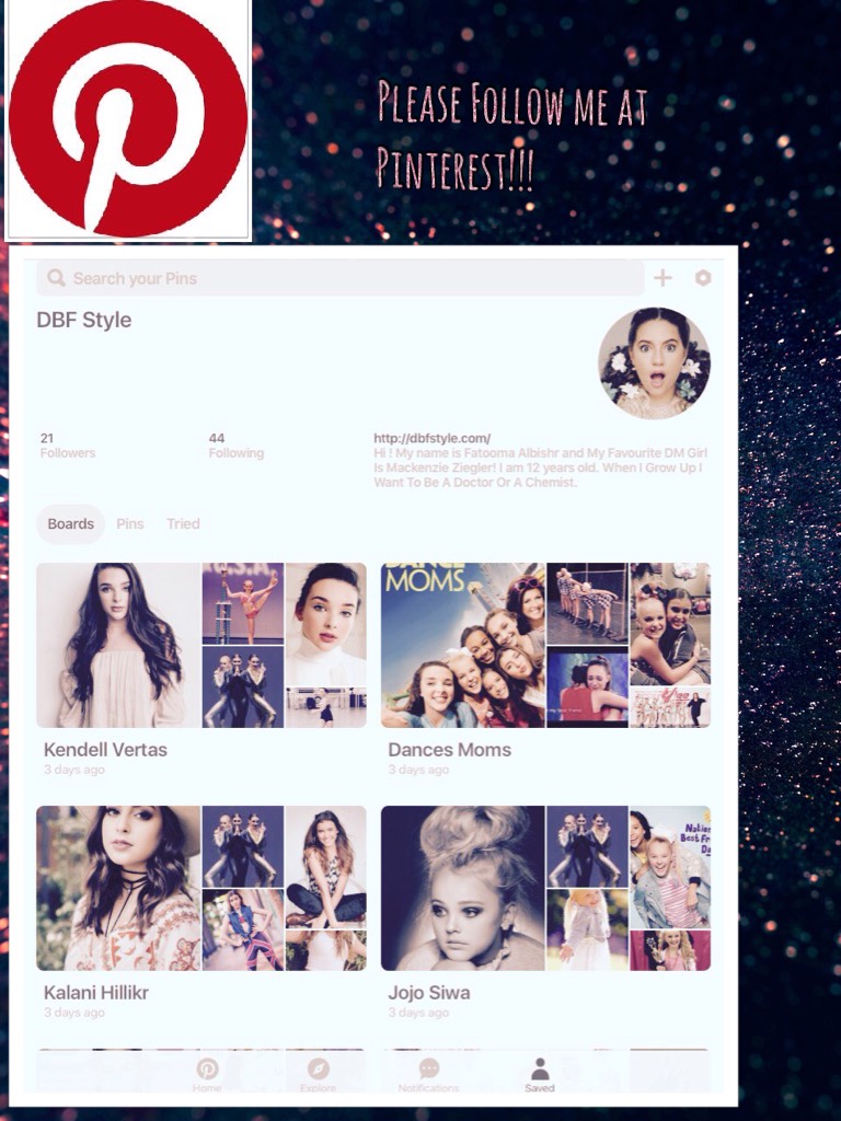 Please Follow me at Pinterest!!! And I will give you a shoutout when you tell me your account!!