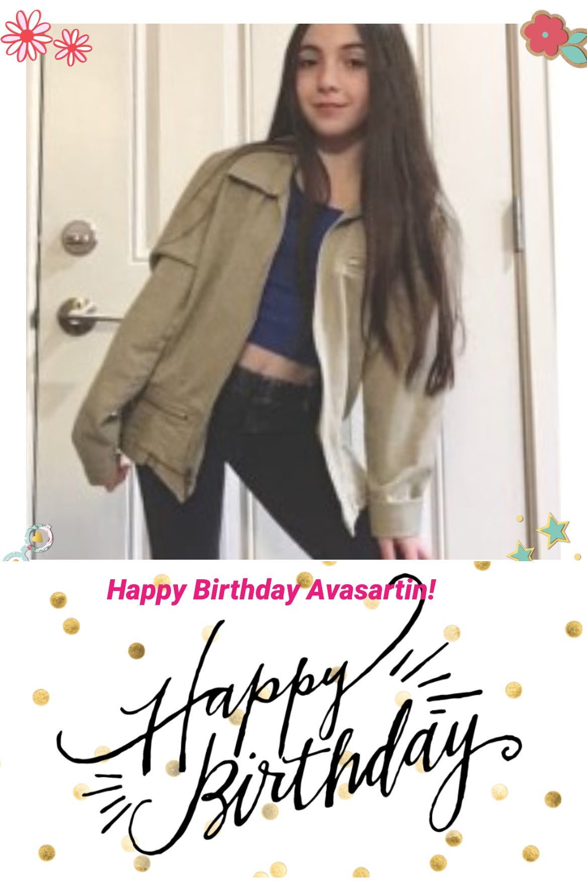 Happy Birthday Avasartin!