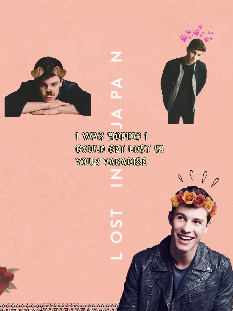 ❤️SHAWN MENDES LOST IN JAPAN COLLOGE❤️