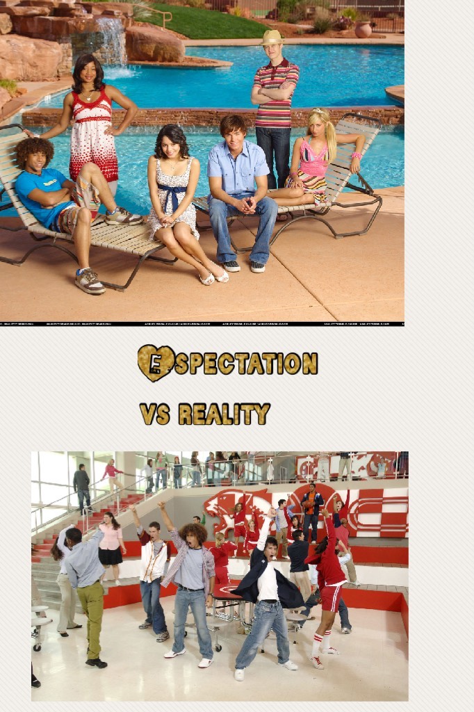 Espectation vs reality 