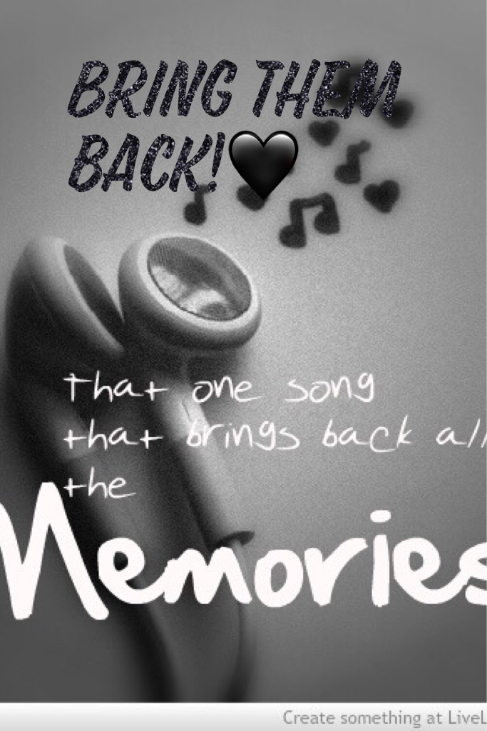 Bring them back!🖤