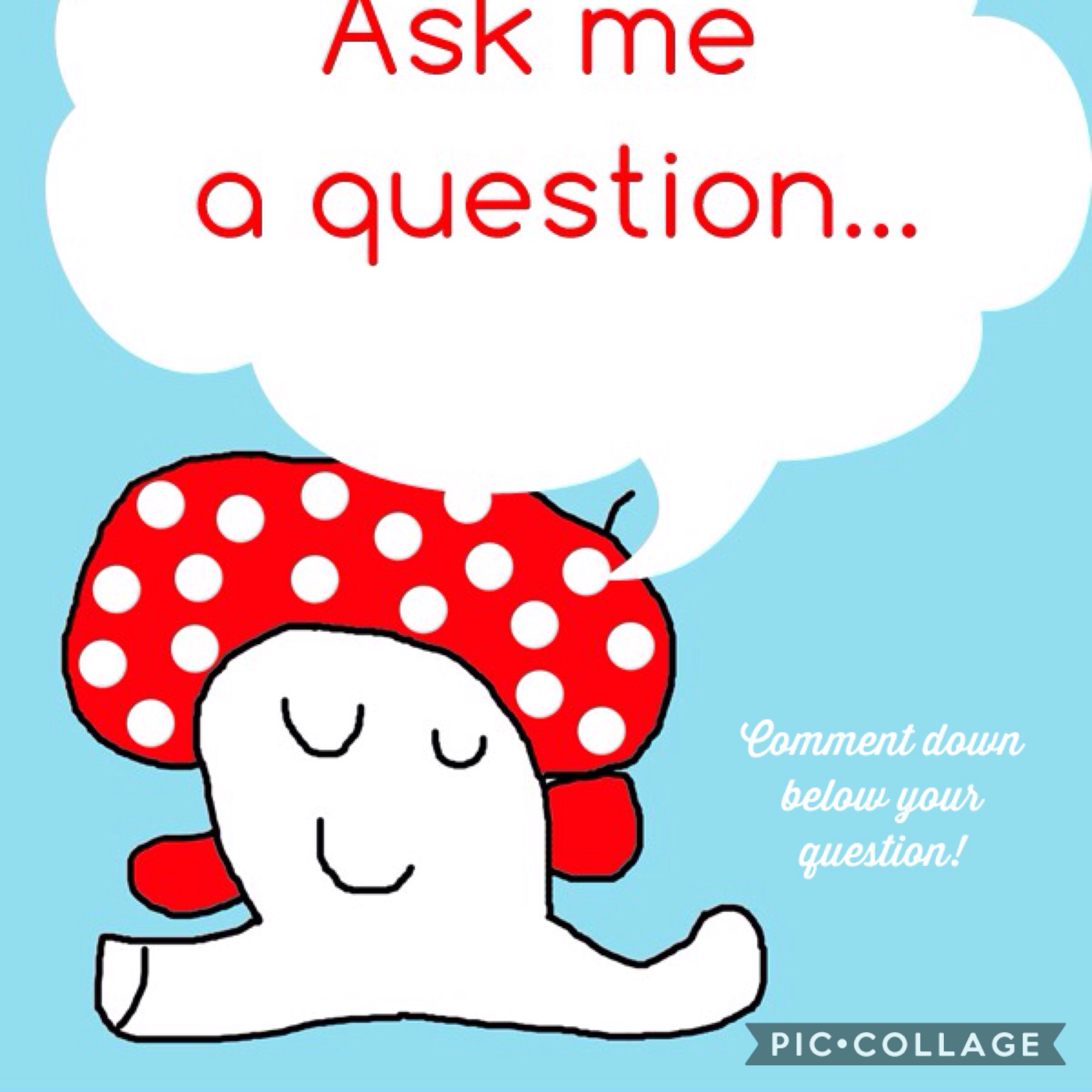 Ask me a question!