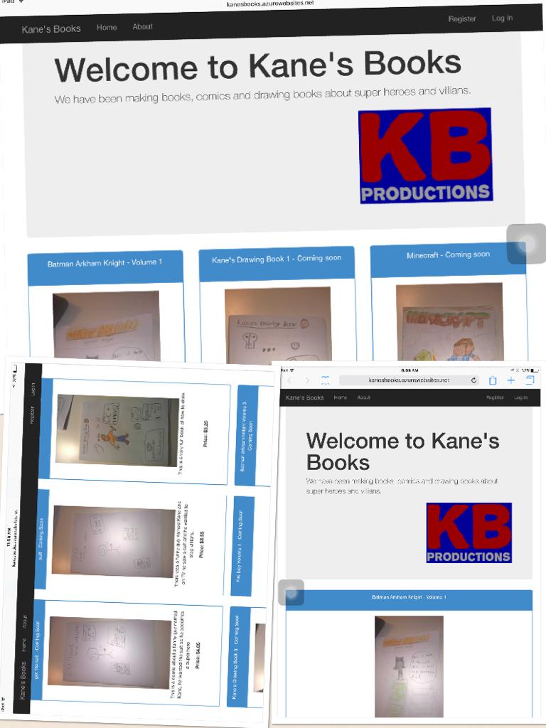 MY WEBSITE!!!!!! is Kanesbooks.azurewebsites.net