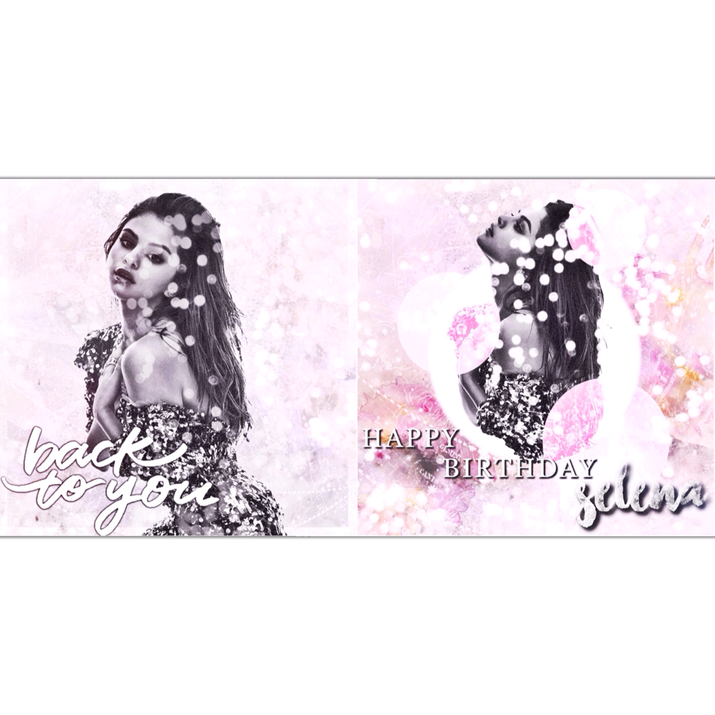 happy *late* birthday Selena! I don't know what to say about this edit it's bleh, do you like the new layout or no? 