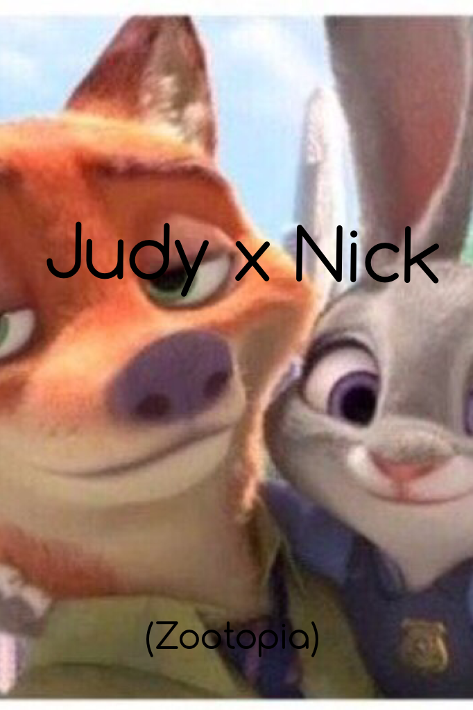Judy x Nick
(Zootopia)