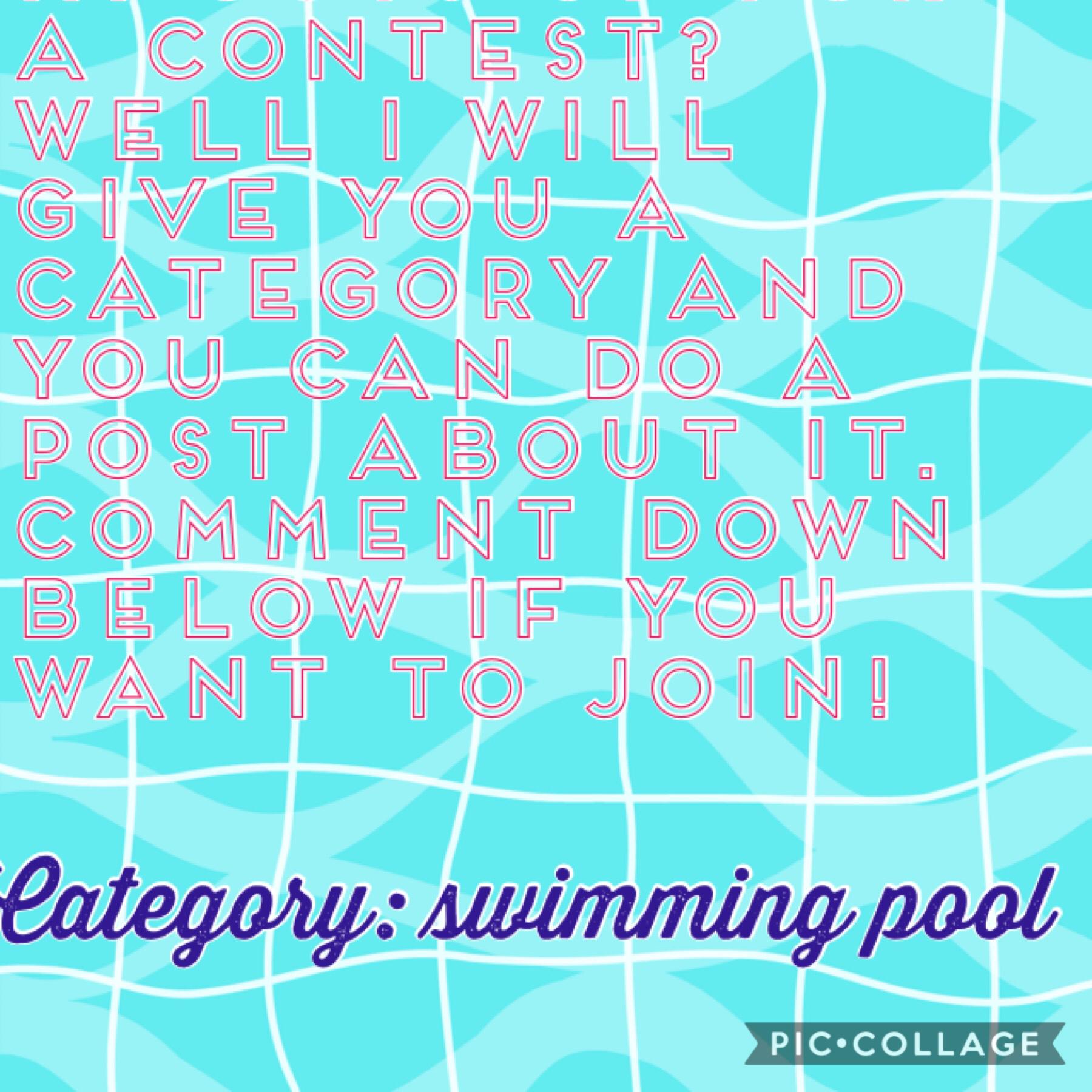 Who wants to join the summer themed competition if so comment in this box and make sure you don’t run out of time because this context ends next week! 