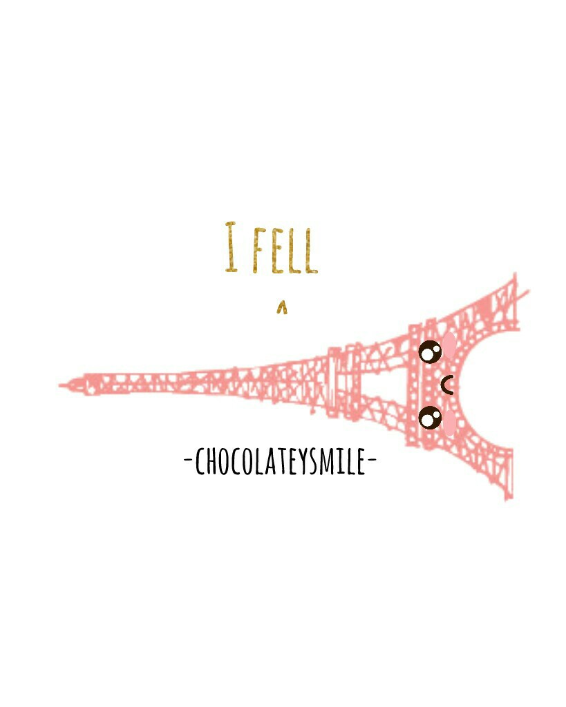 I fell tower😂😂