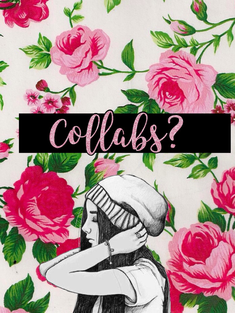 If you are currently or want to collaborate with me, please comment about it below! All my collab should take place and be sent here! Thanks!❤️❤️