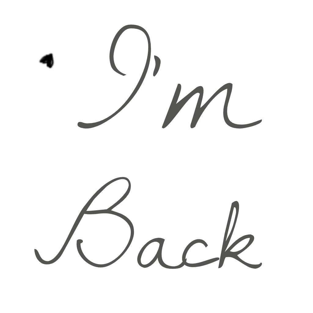 I'm back.. 