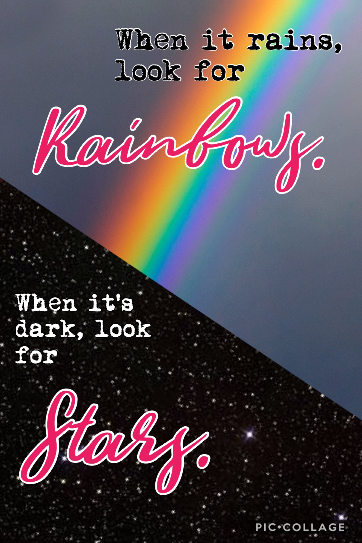 Rainbows & stars