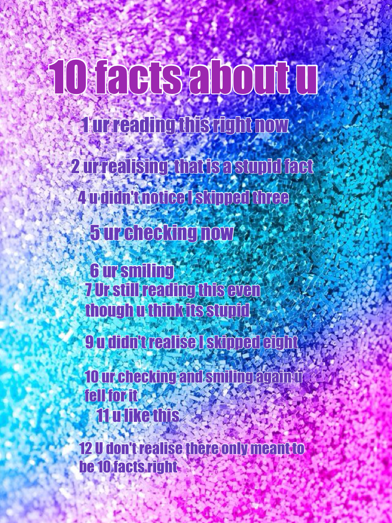 The best 10 facts about u