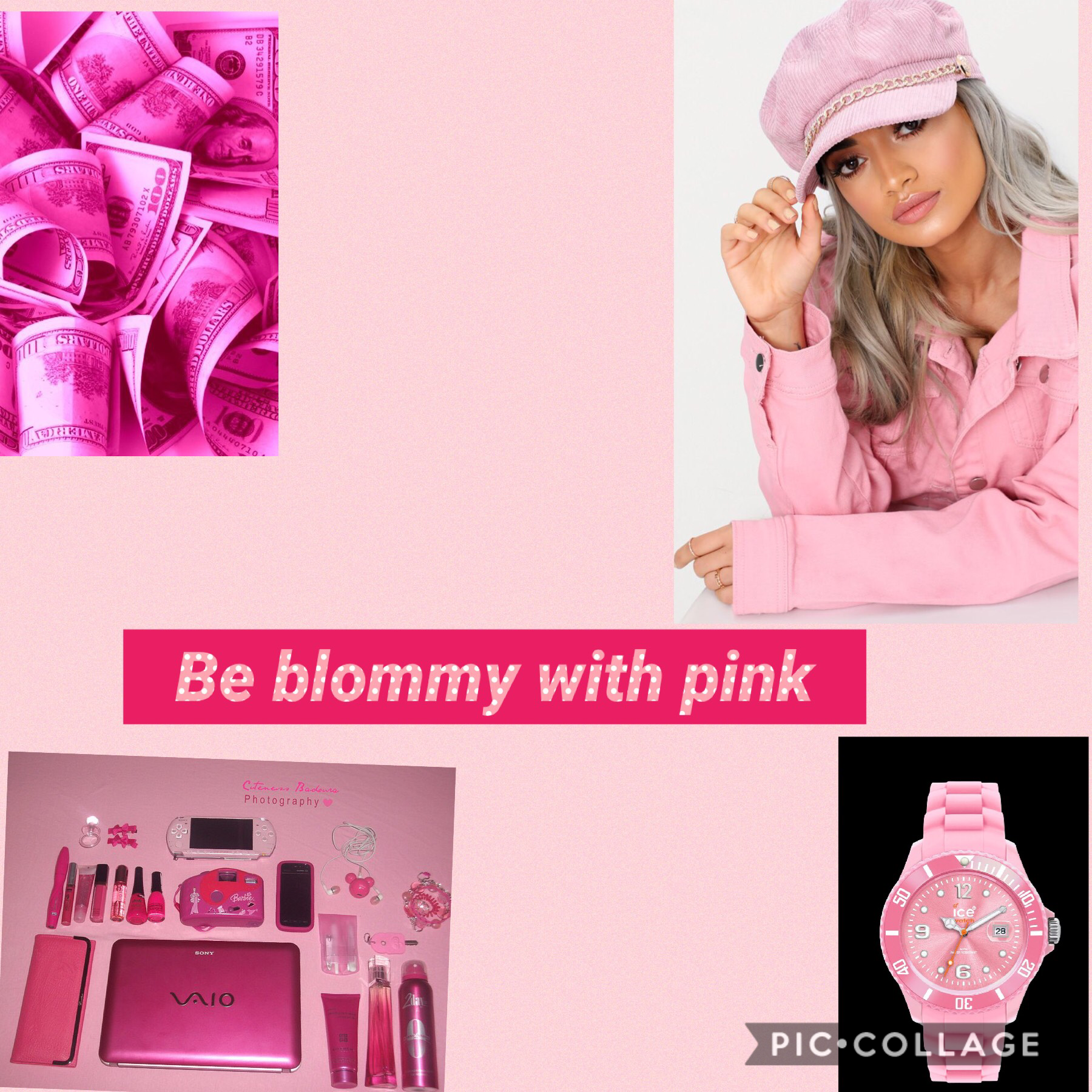 Be blommy with pink