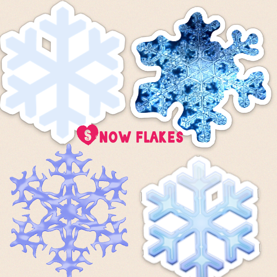 Snow flakes 
