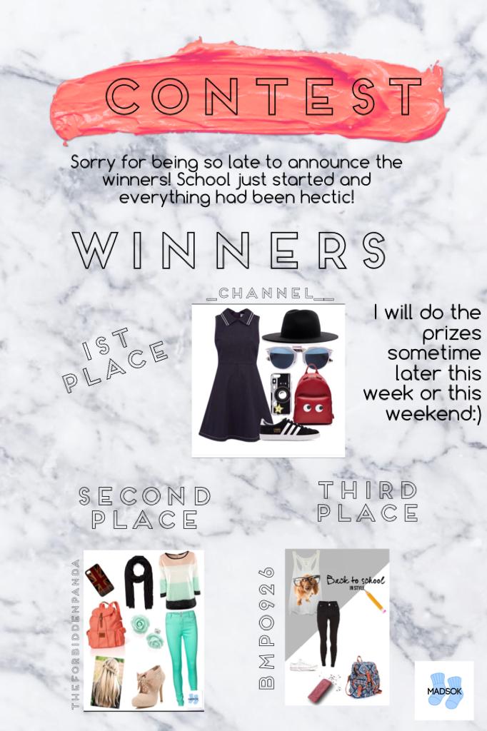 Contest by D winners!