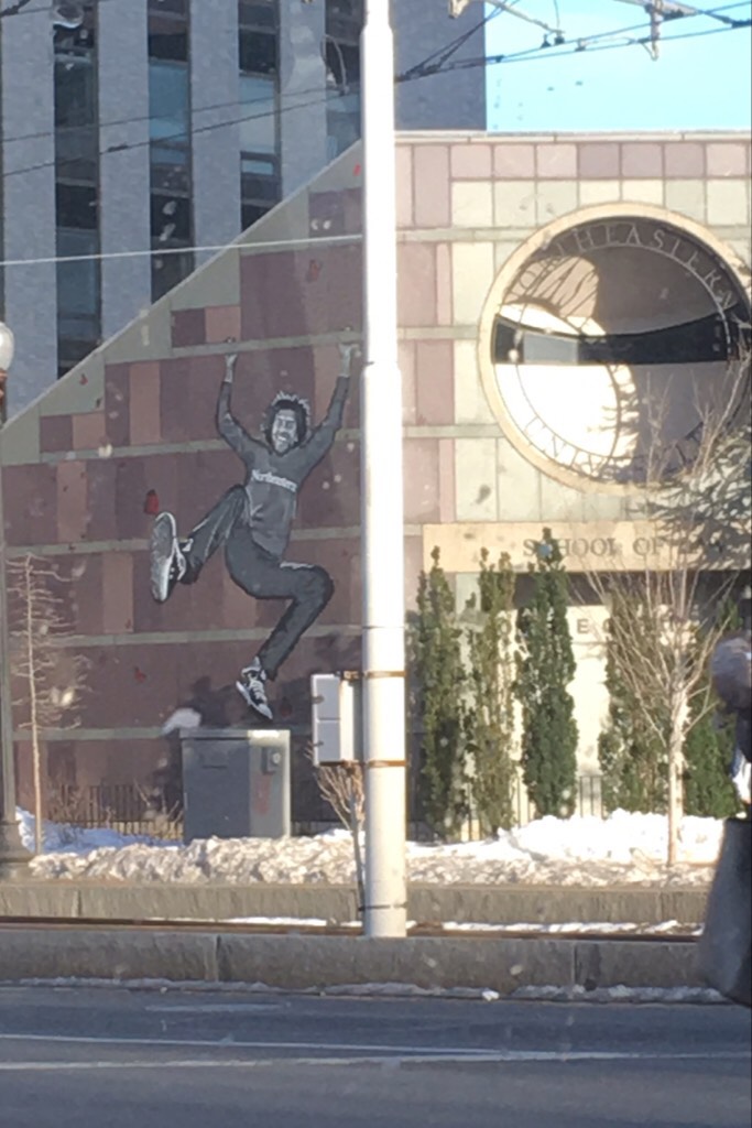 ITS DAVEED. (It's not it's just some mural in Boston)