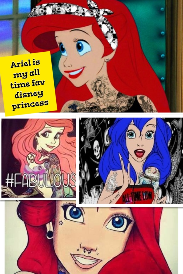 Ariel is my all time fav disney princess