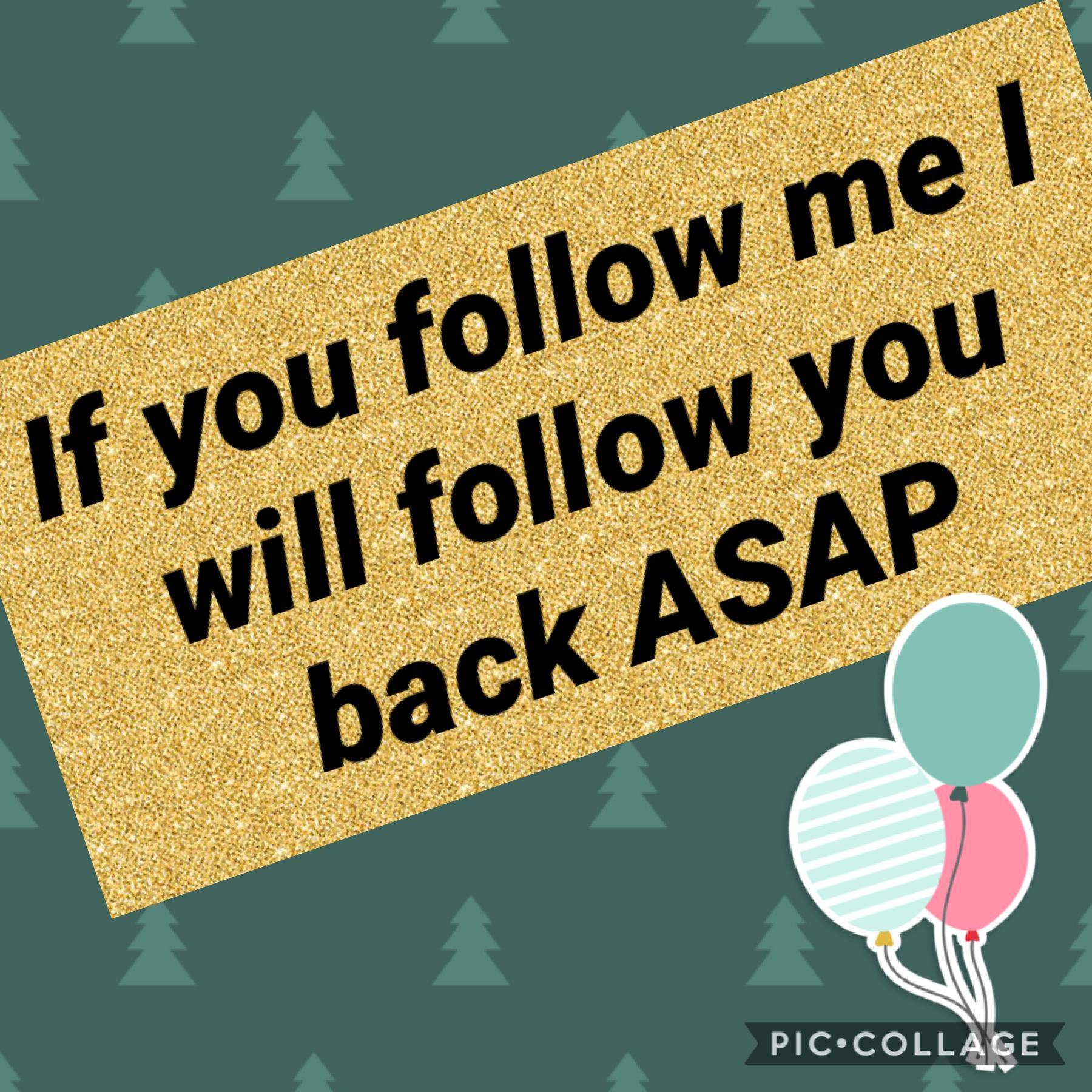 Pls follow me so you can get a follow back 