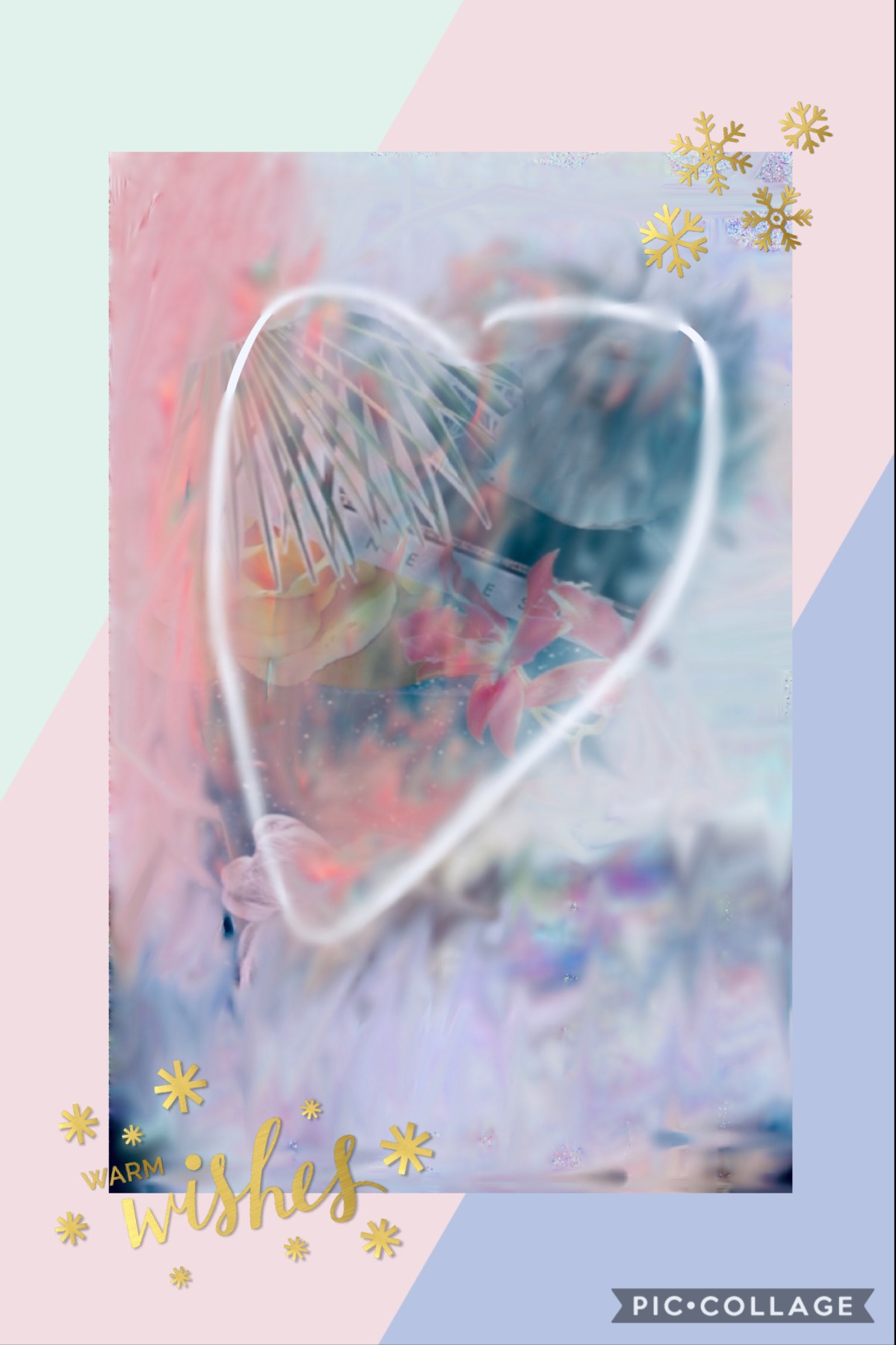 💖TAP💖
Created this collage with an app named You Doodle and added a PicCollage, aka PC pastel background with stickers. How is everyone - 3 days till Christmas! 😱🎊