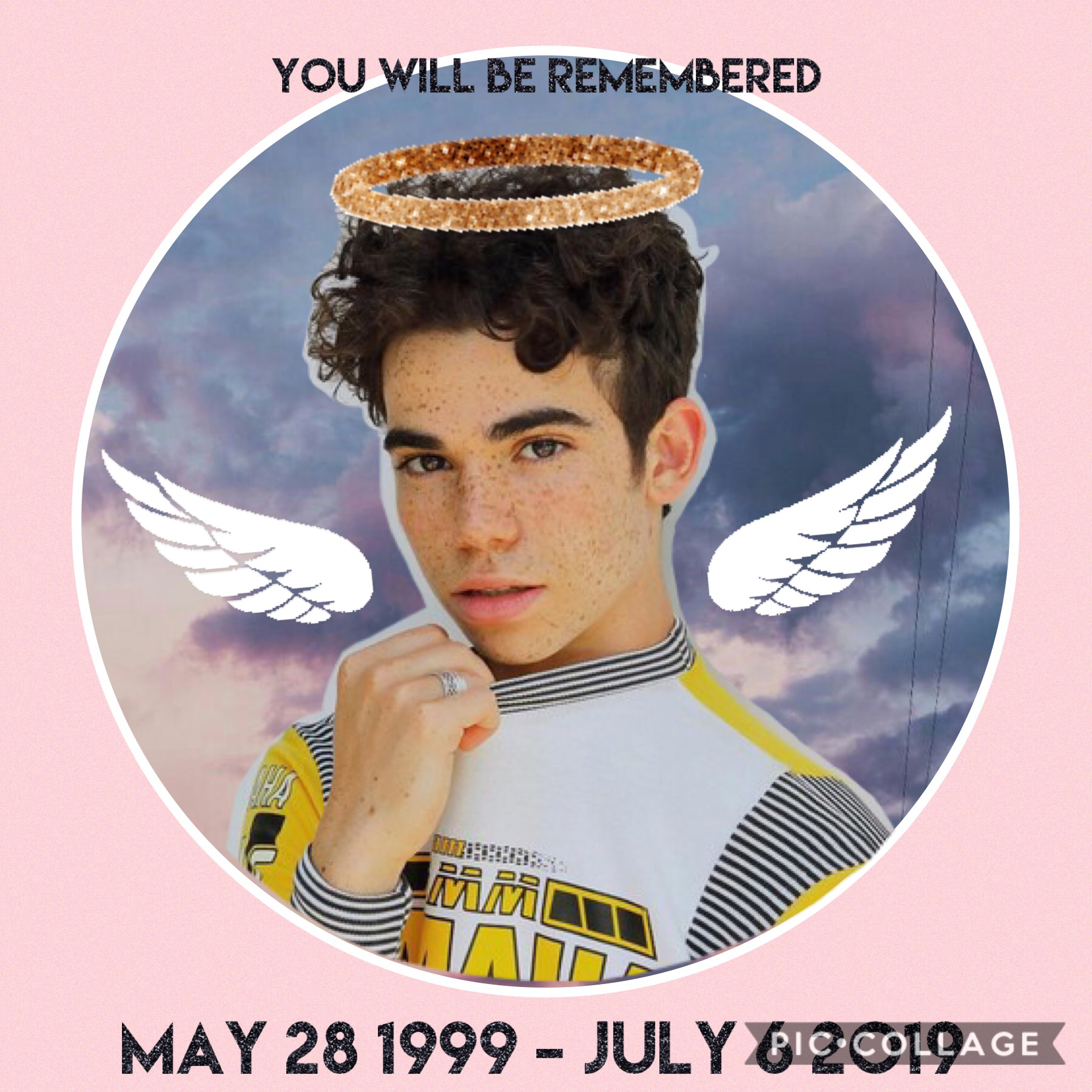 r i p Cameron Boyce.

We lost a bright soul, and heaven gained one.