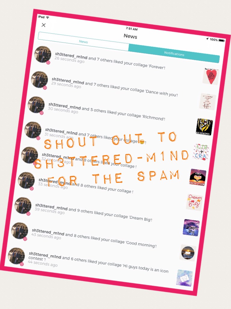 Shout out to sh3ttered-m1nd for the spam 