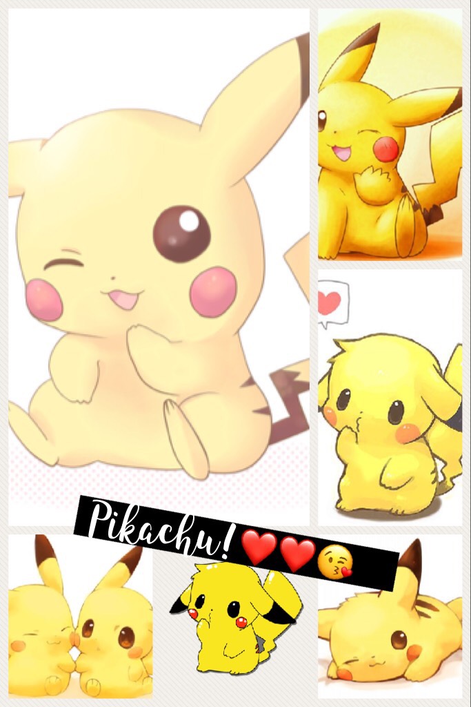 Pikachu!❤️❤️😘