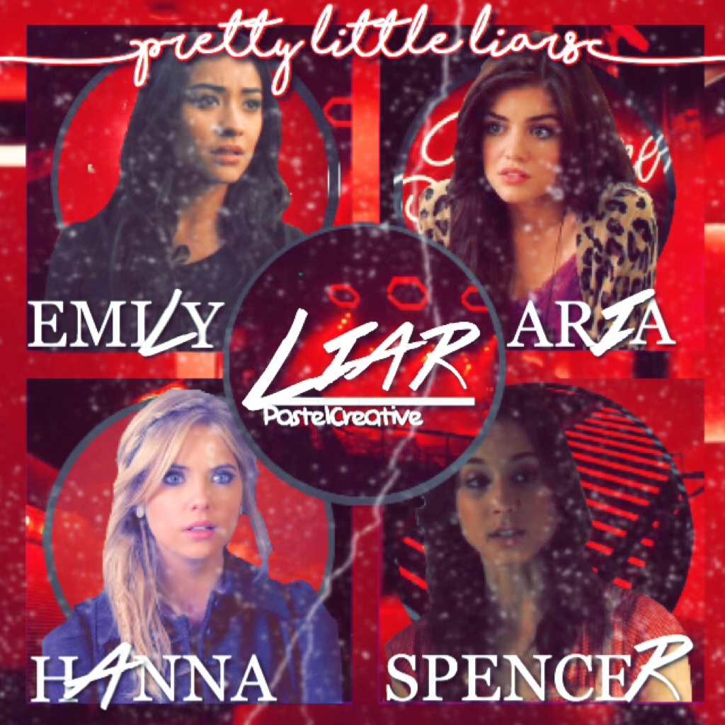 I AM OBSESSED WITH PLL RIGHT NOW LIKE WHO THE FÛCK IS A UGHHH I ONLY CARE ABOUT PLL