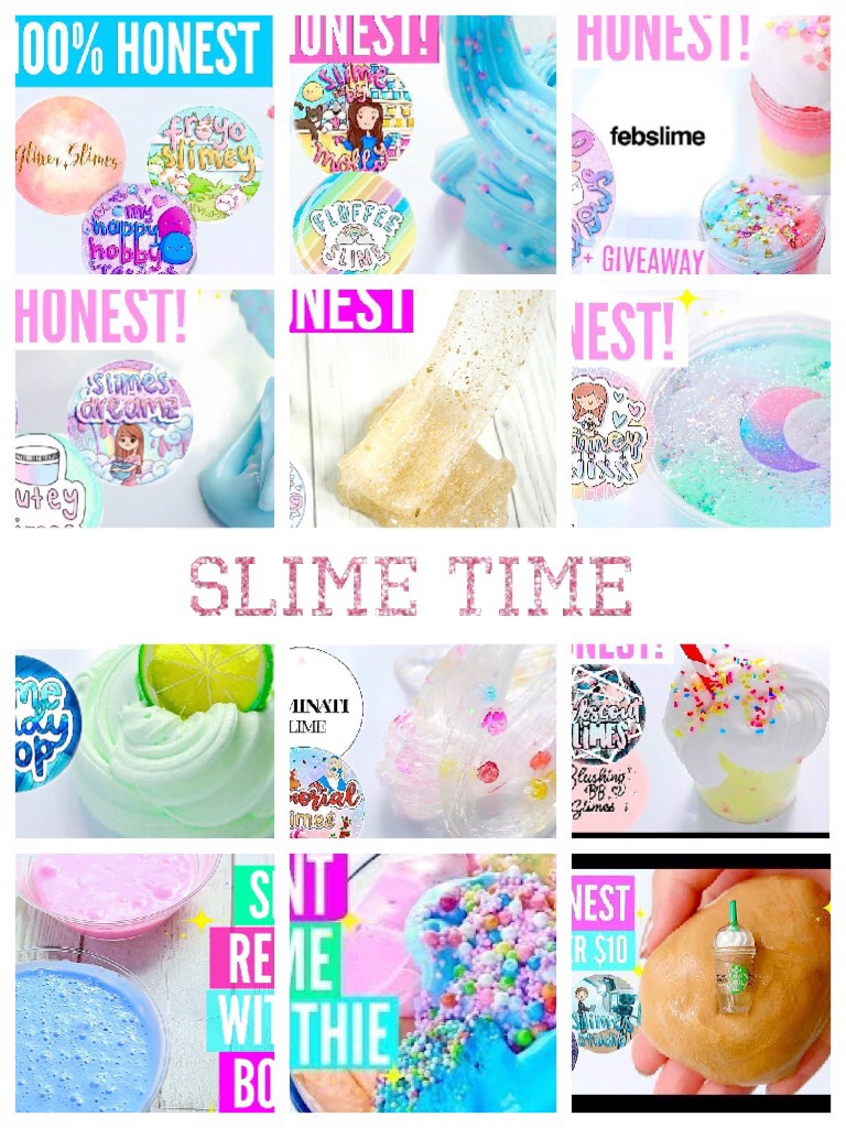 Slime time the best 👌🏻