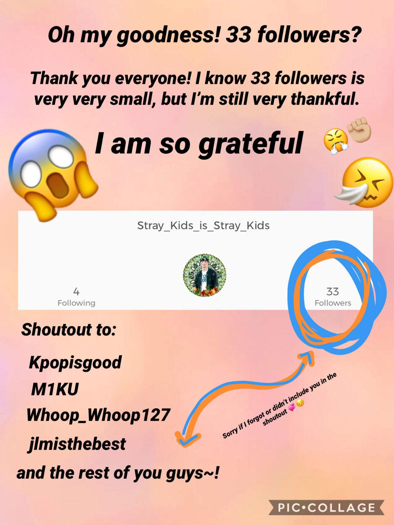 - 🤗 -

Thanks y’all~

Again, I’m sorry if I didn’t include some of the ones I missed in the shoutout 😬😓

33 is such a random # 😂 