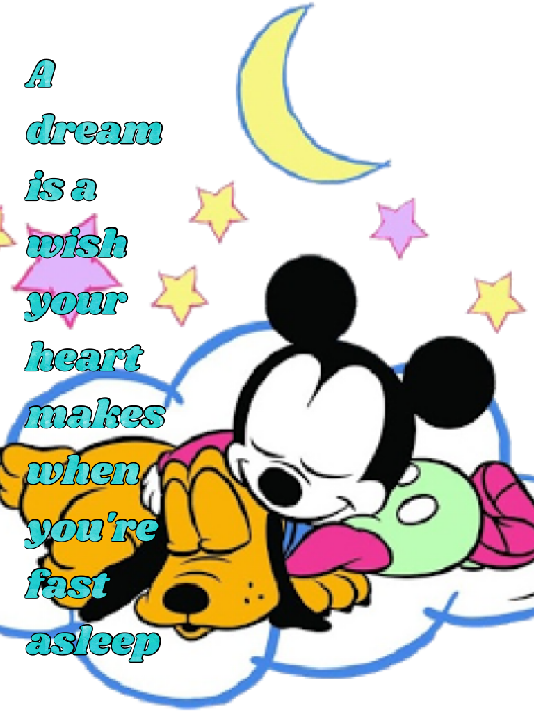 😴Keep on dreaming 😴