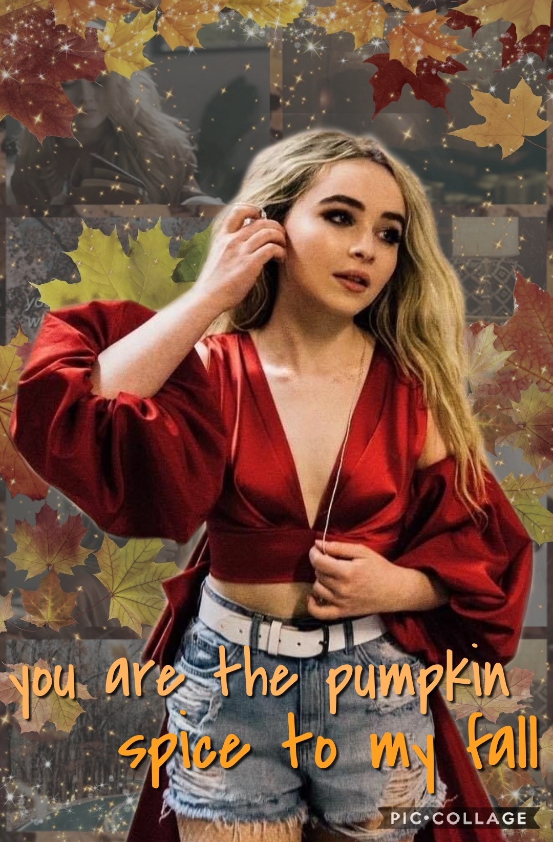 so I continued adding stuff to the sabrina edit and this is the final result