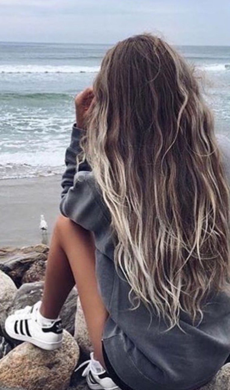 beach hair
don't care