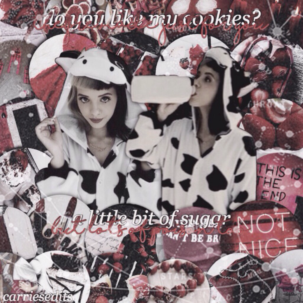 melanie as a cow is literally the cutest thing ever <3
