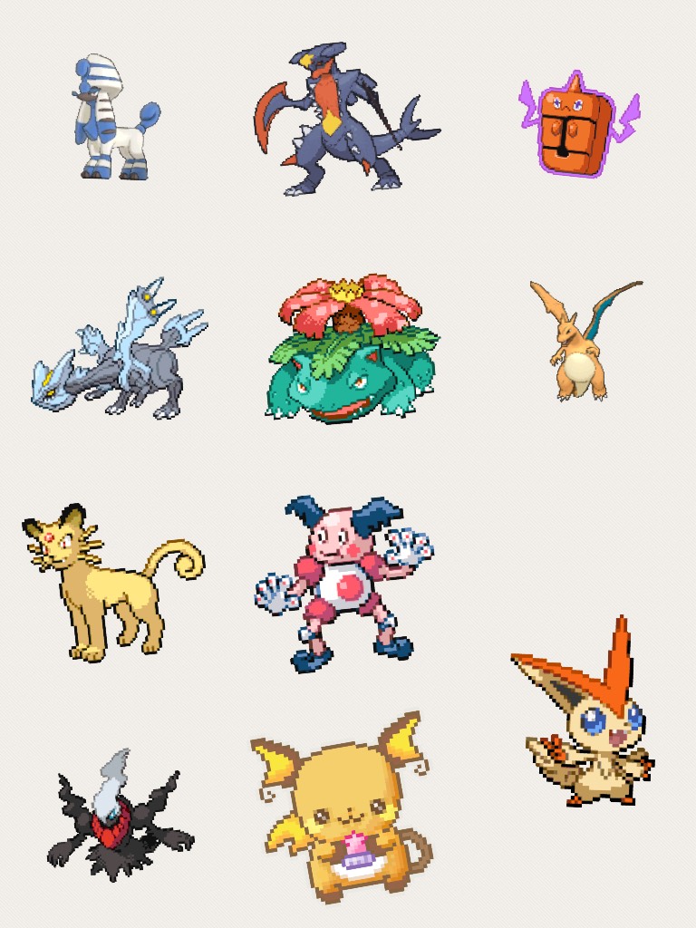 This is a Pokemon collage!!!!!!
