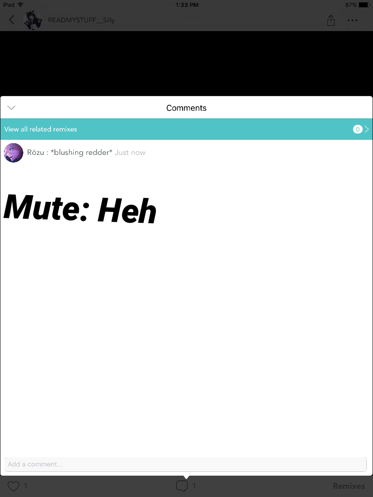Mute: Heh