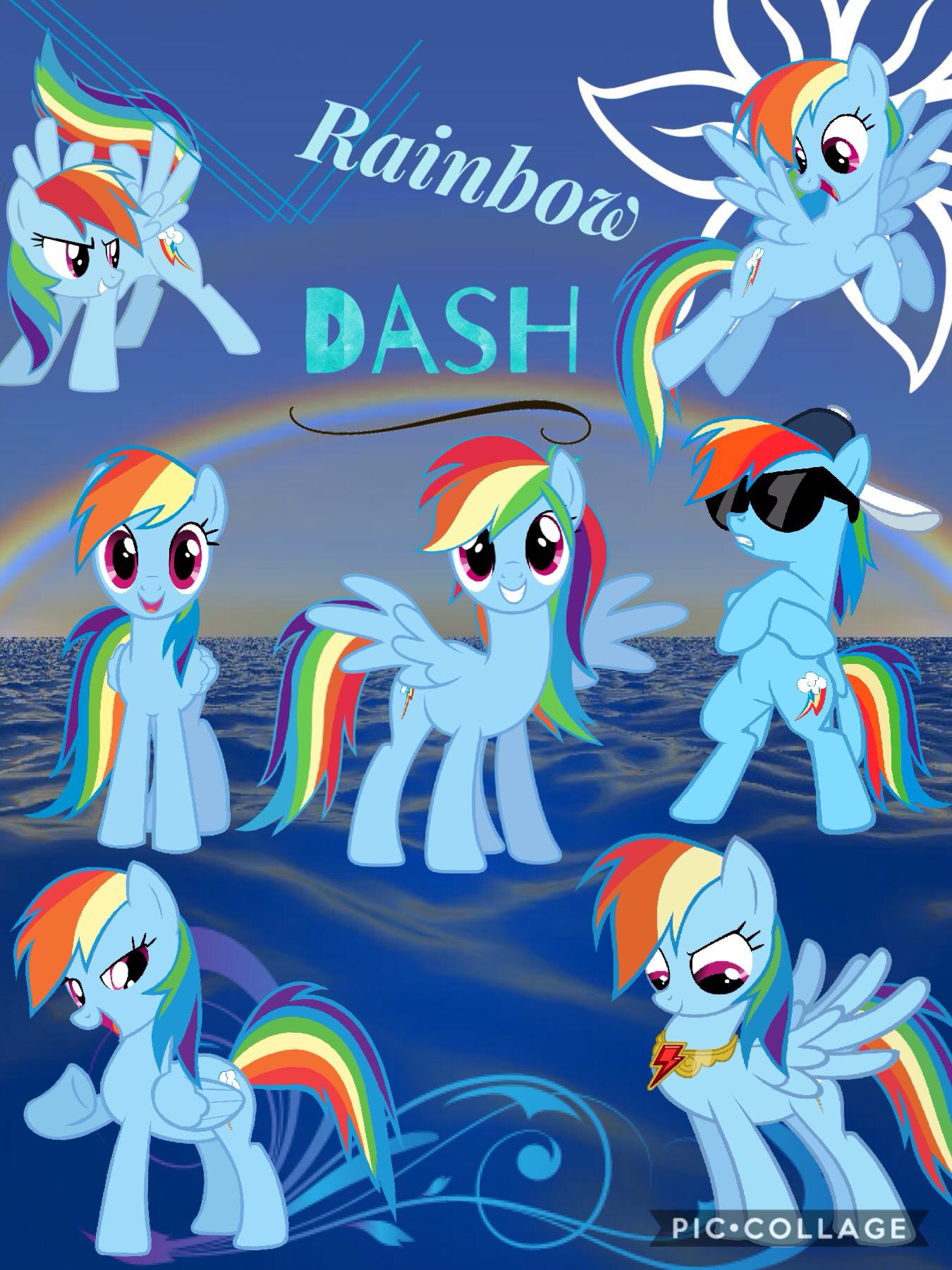 A little something for all the rainbow dash lovers